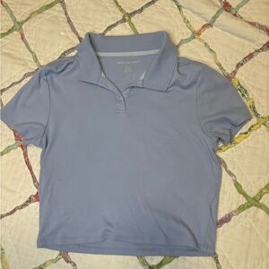 American eagle collared crop top